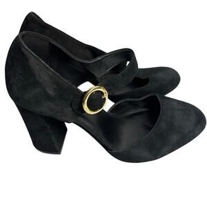 Michael Kors Alana Suede Mary Jane Pumps